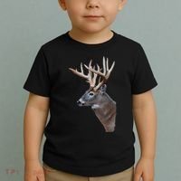 Wildlife The Boss Deer Head Toddler T-Shirt thumb 2