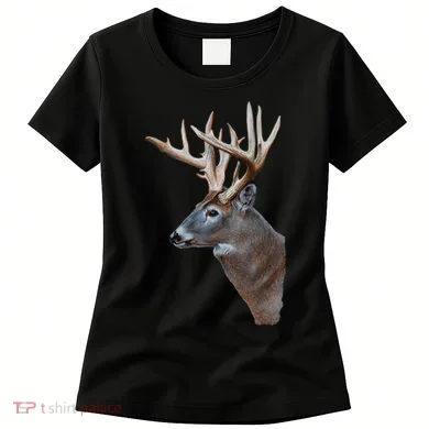 Wildlife The Boss Deer Head Women's T-Shirt