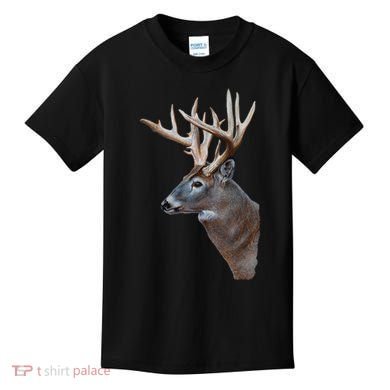 Wildlife The Boss Deer Head Kids T-Shirt