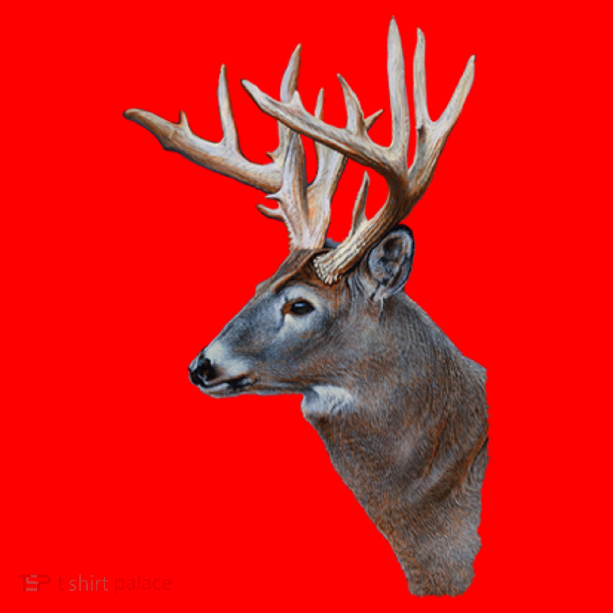 Wildlife The Boss Deer Head Santa Hat