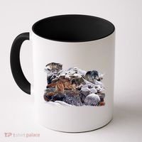 Wildlife Wolf Creek Coffee Mug thumb 0