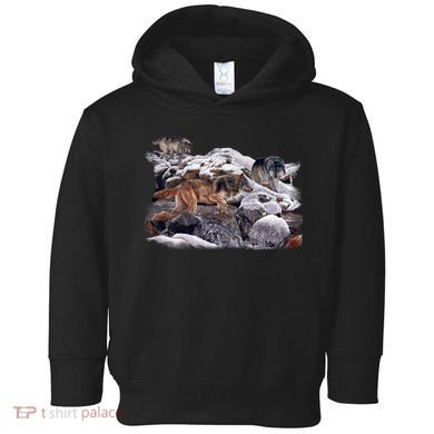 Wildlife Wolf Creek Toddler Hoodie