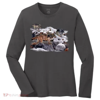 Wildlife Wolf Creek Women's Long Sleeve Shirt