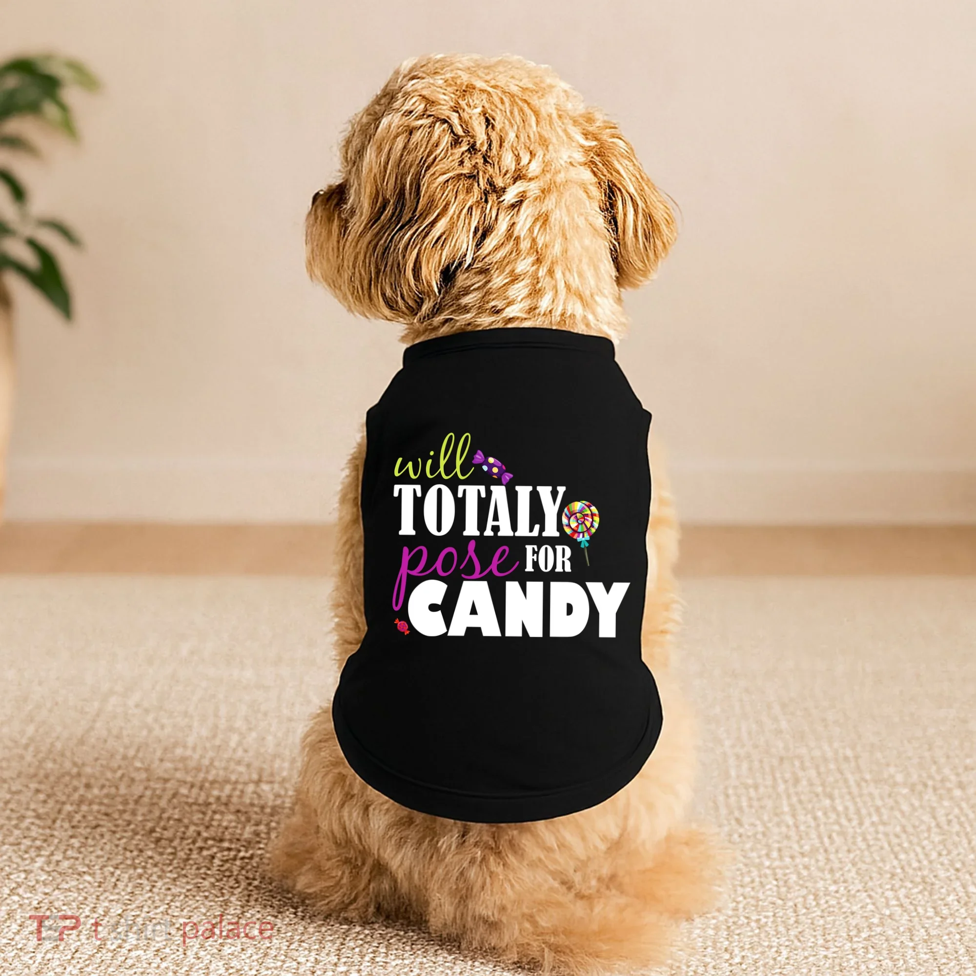Will Totally Pose For Candy Doggie Tank