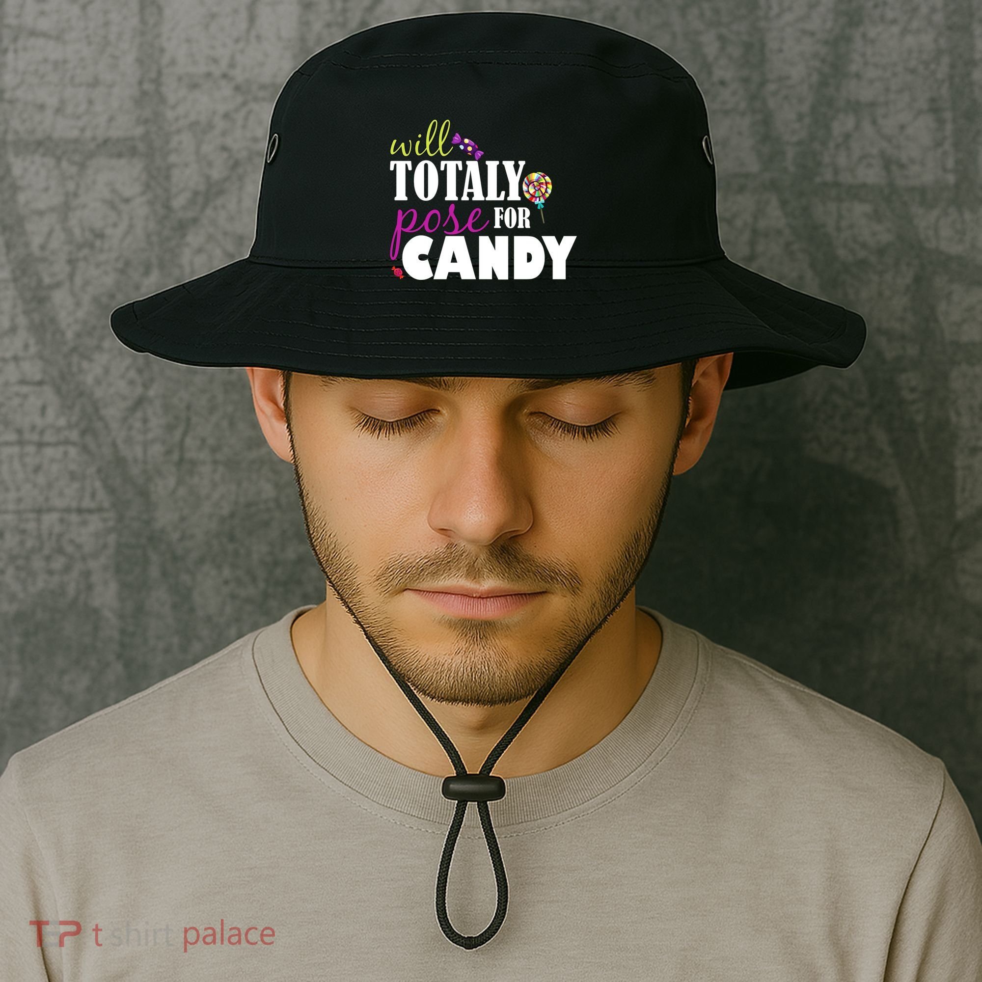 Will Totally Pose For Candy Bucket Hat