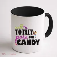 Will Totally Pose For Candy Coffee Mug thumb 1