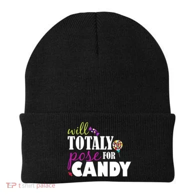 Will Totally Pose For Candy Beanie