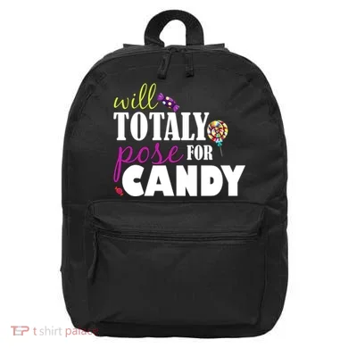 Will Totally Pose For Candy 16 in Basic Backpack
