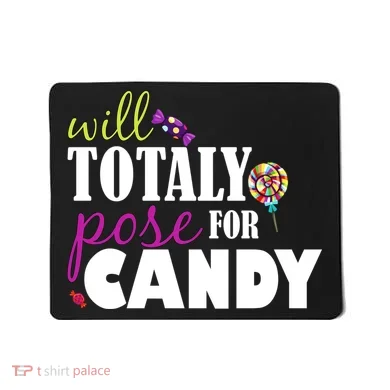 Will Totally Pose For Candy Mousepad