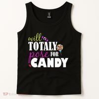 Will Totally Pose For Candy Tank Top thumb 2