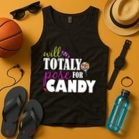 Will Totally Pose For Candy Tank Top thumb 4