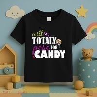 Will Totally Pose For Candy Toddler T-Shirt thumb 3
