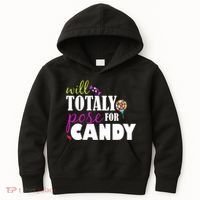 Will Totally Pose For Candy Kids Hoodie thumb 0