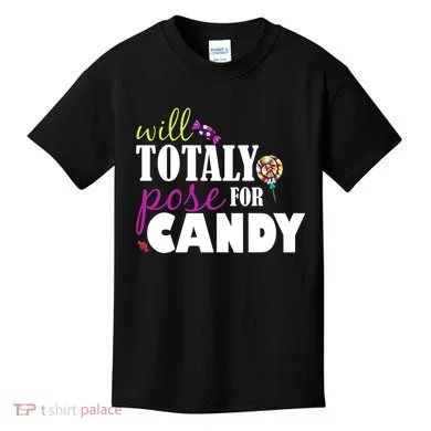 Will Totally Pose For Candy Kids T-Shirt