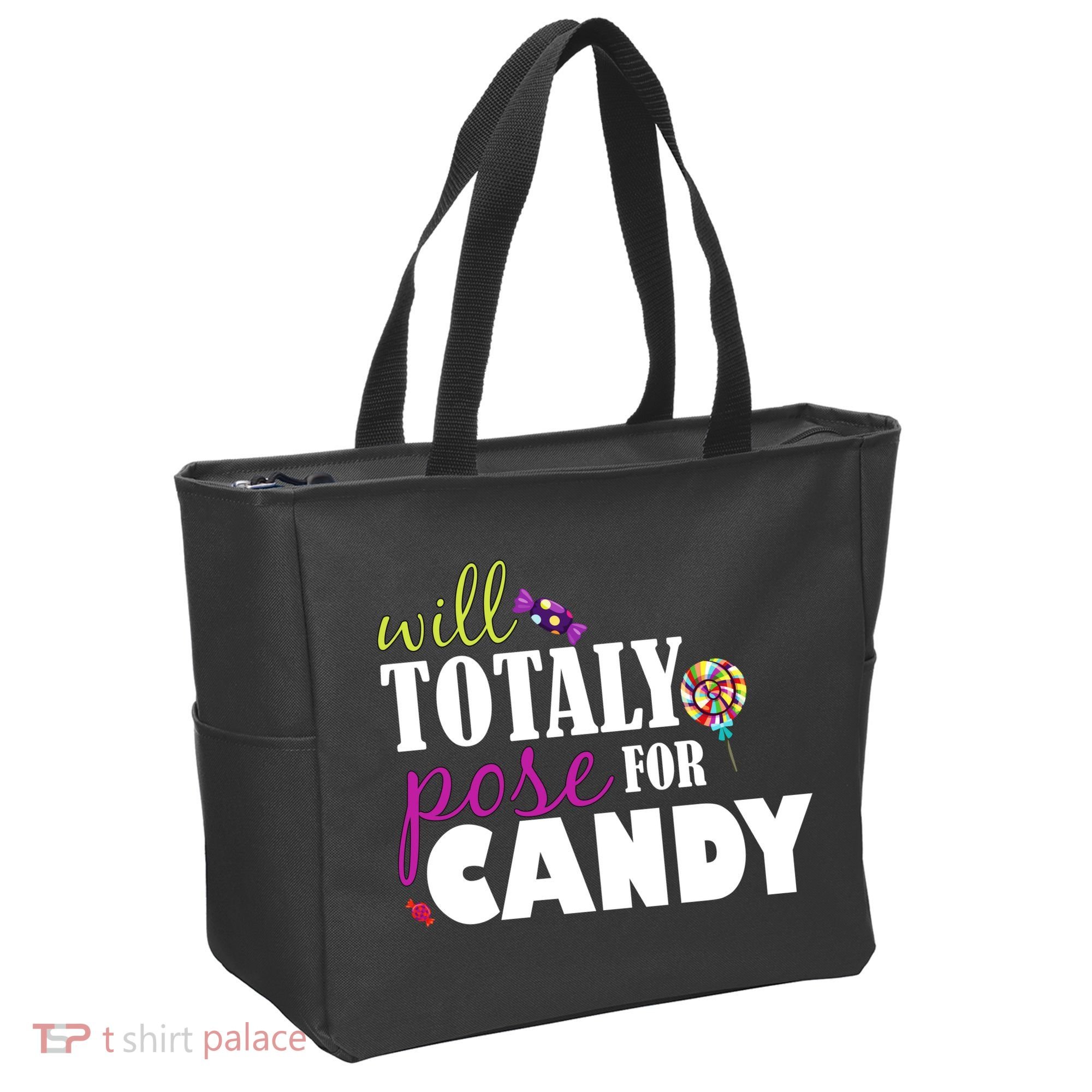 Will Totally Pose For Candy Tote Bag