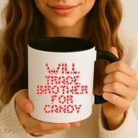 Will Trade Brother For Candy Coffee Mug thumb 3