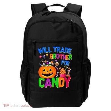 Will Trade Brother For Candy Funny Halloween Backpack