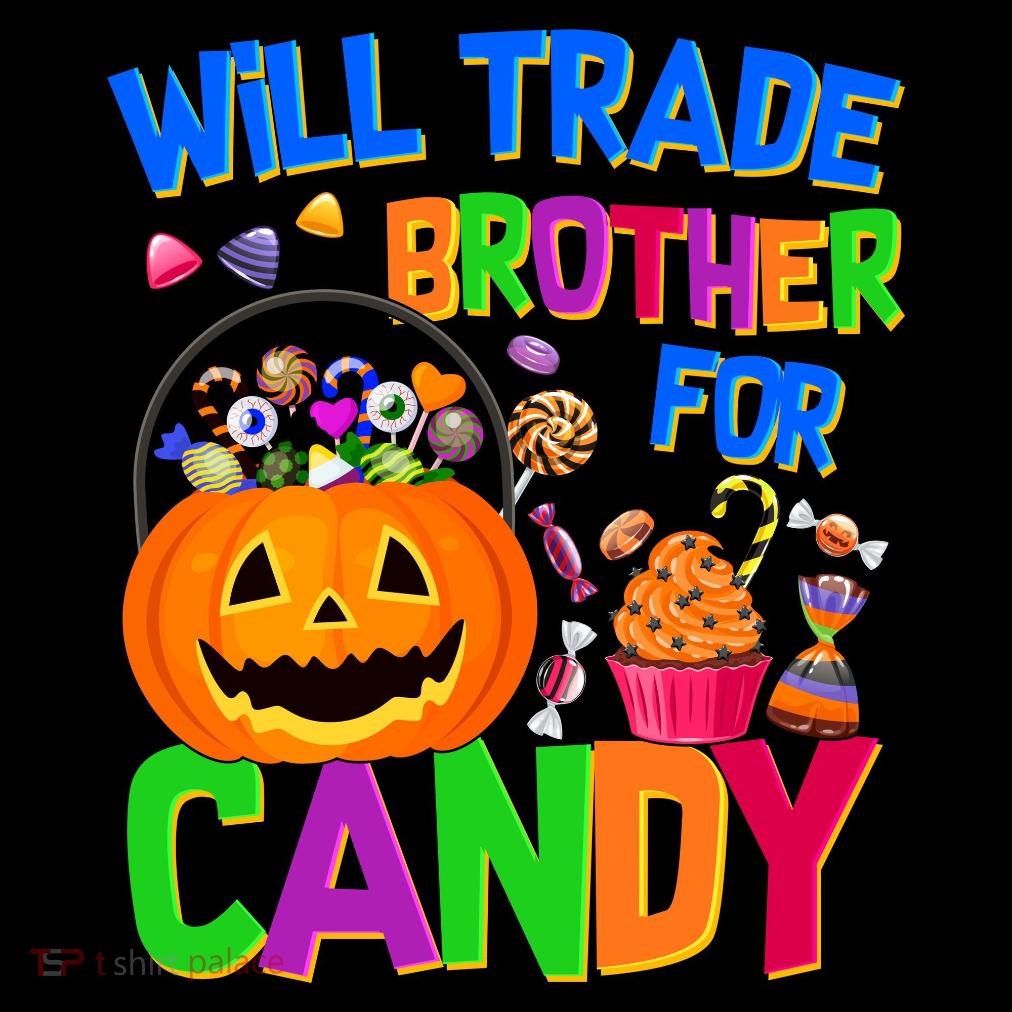 Will Trade Brother For Candy Funny Halloween Ornament