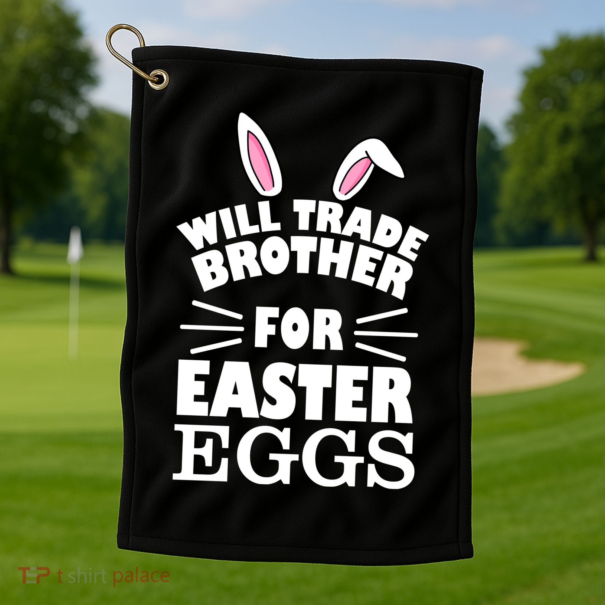 Will trade brother for eggs Golf Towel