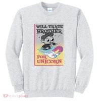 Will Trade Brother For Unicorn Sweatshirt thumb 0