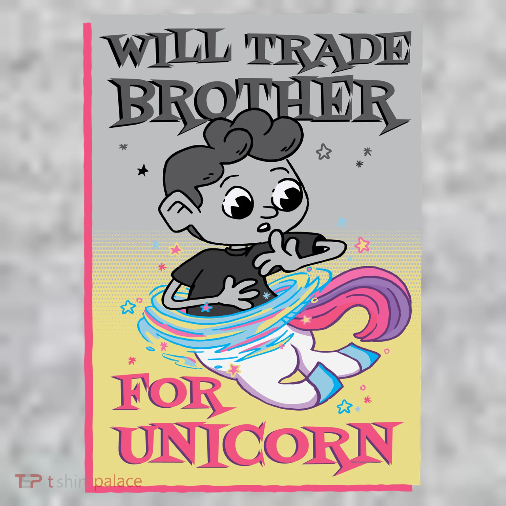 Will Trade Brother For Unicorn Kids T-Shirt