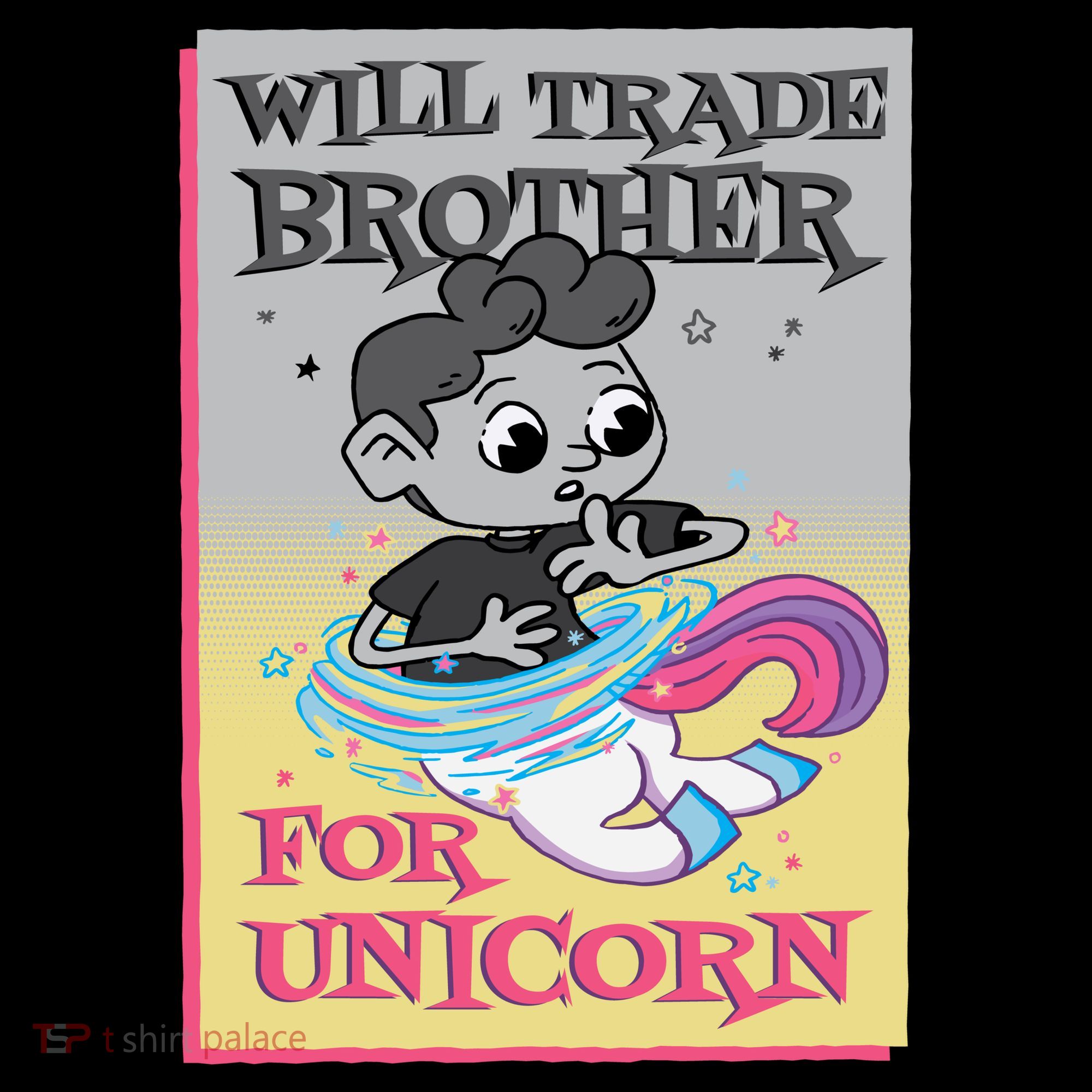 Will Trade Brother For Unicorn Button