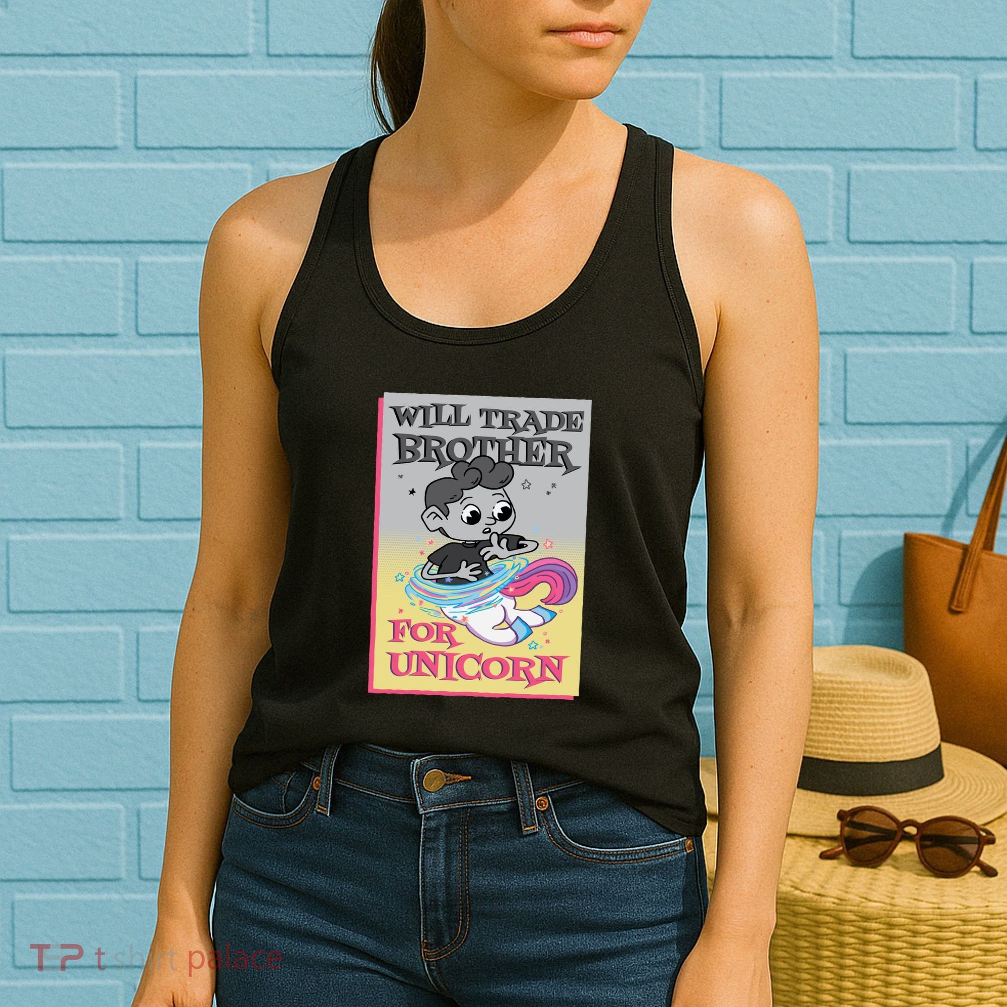Will Trade Brother For Unicorn Women's Tank Top