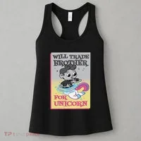 Will Trade Brother For Unicorn Women's Tank Top thumb 3