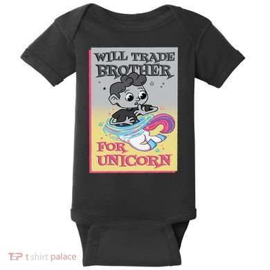 Will Trade Brother For Unicorn Baby Bodysuit
