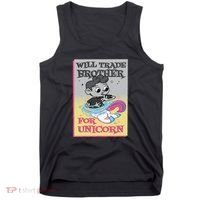 Will Trade Brother For Unicorn Tank Top thumb 0