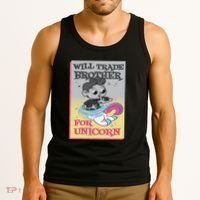 Will Trade Brother For Unicorn Tank Top thumb 3