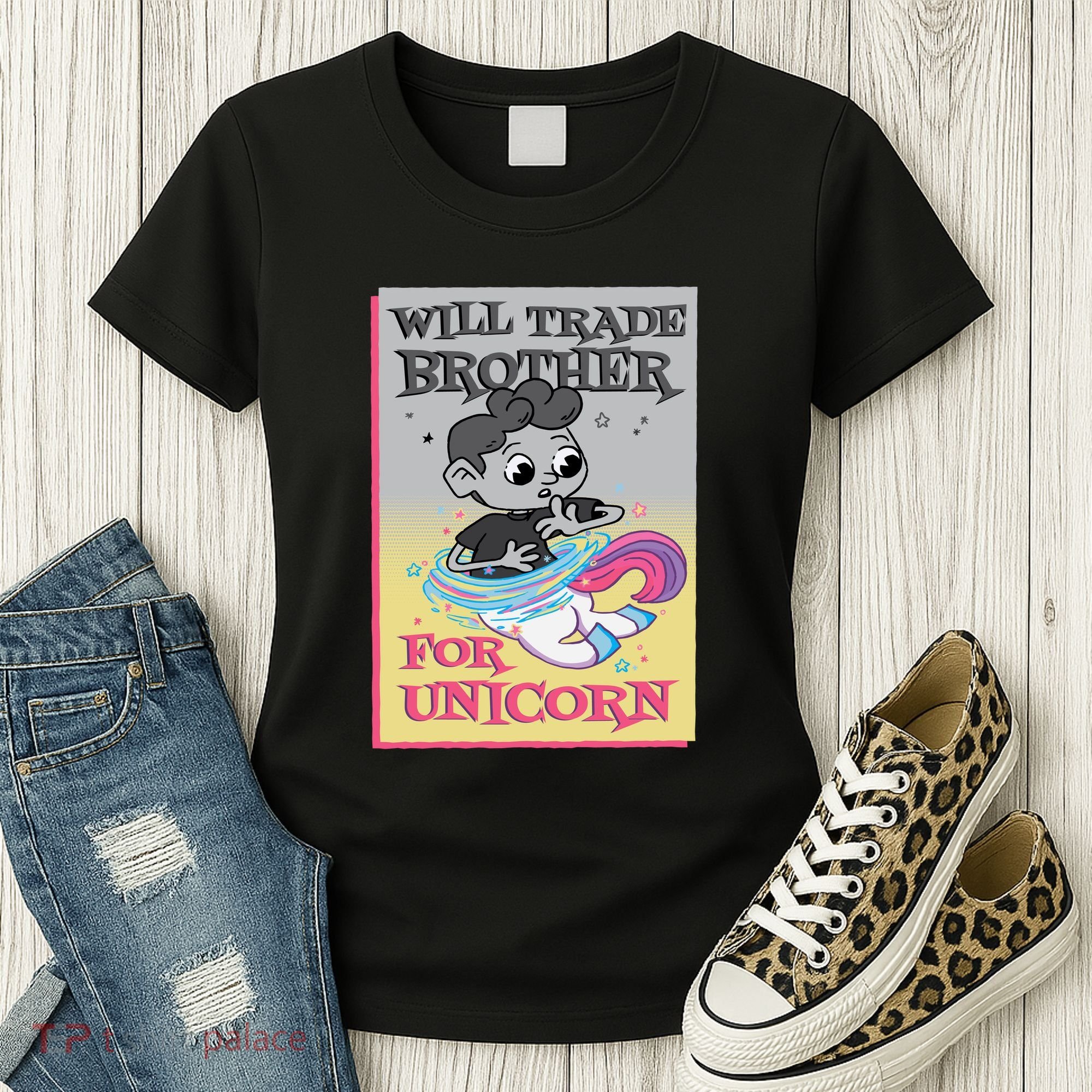 Will Trade Brother For Unicorn Women's T-Shirt