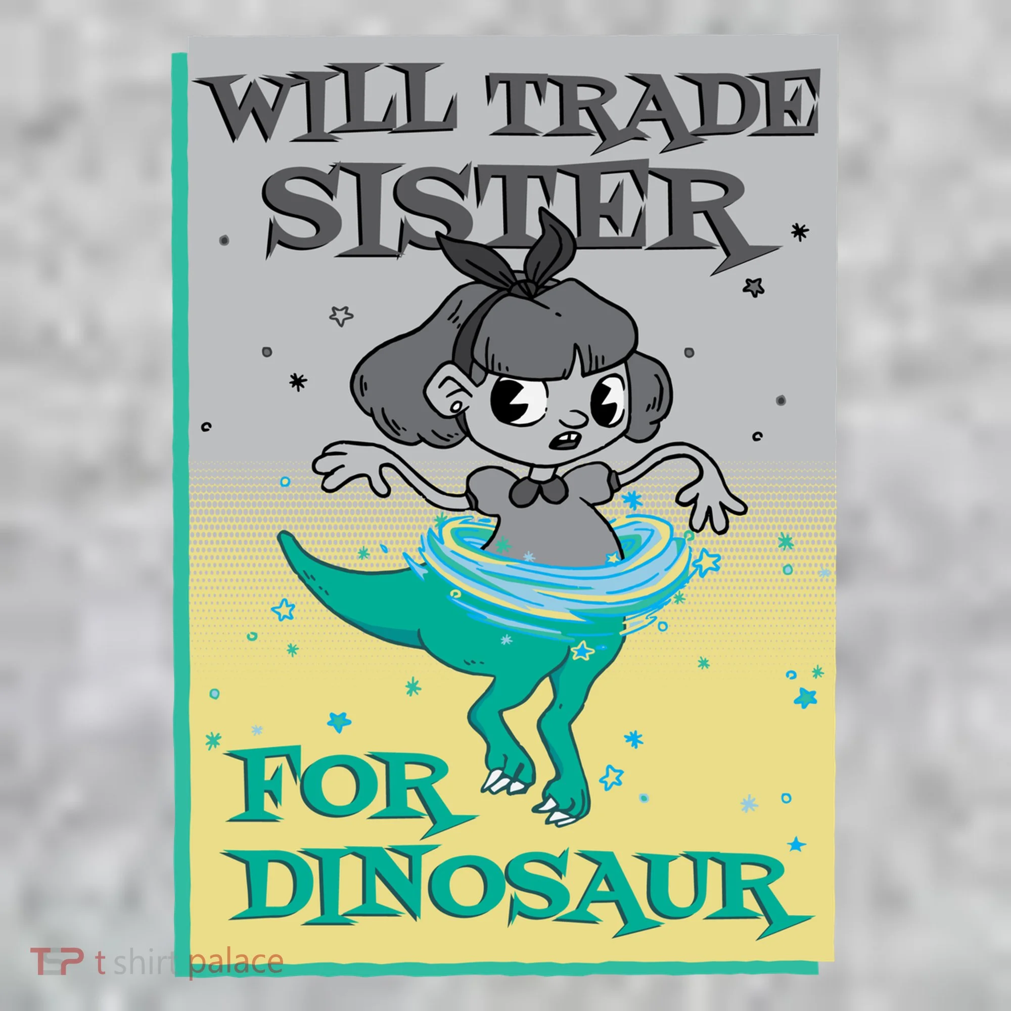 Will Trade Sister For Dinosaur Kids Hoodie