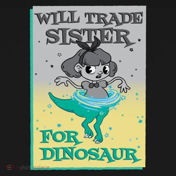 Will Trade Sister For Dinosaur Bucket Hat