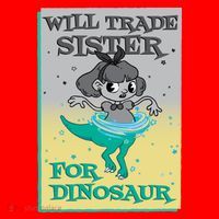 Will Trade Sister For Dinosaur Santa Hat thumb 1