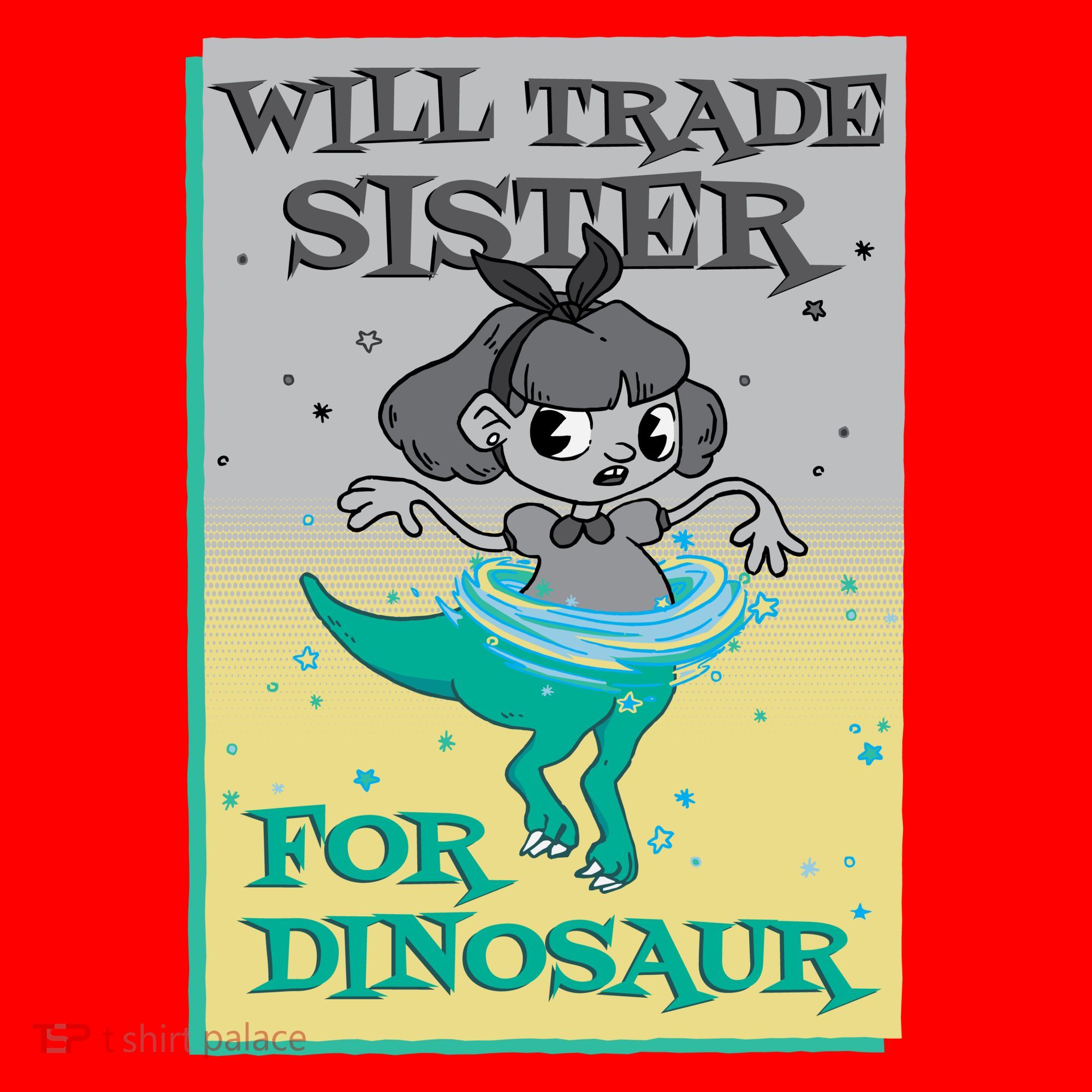 Will Trade Sister For Dinosaur Santa Hat