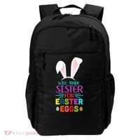 Will Trade Sister For Easter Eggs Backpack thumb 0
