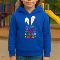 Will Trade Sister For Easter Eggs Kids Hoodie thumb 3