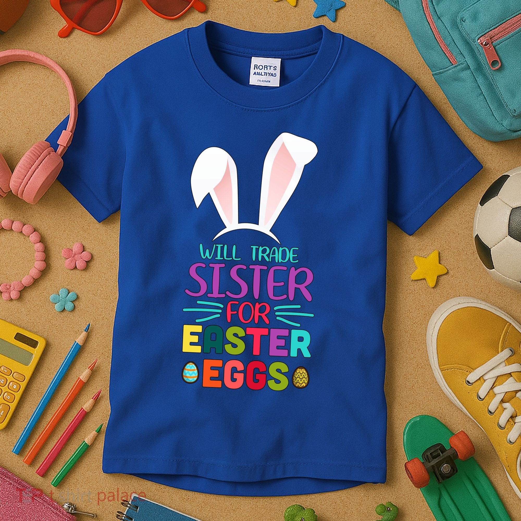 Will Trade Sister For Easter Eggs Kids T-Shirt
