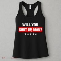 Will You Shut Up Man? Biden Quote Presidential Debate  Women's Tank Top thumb 3