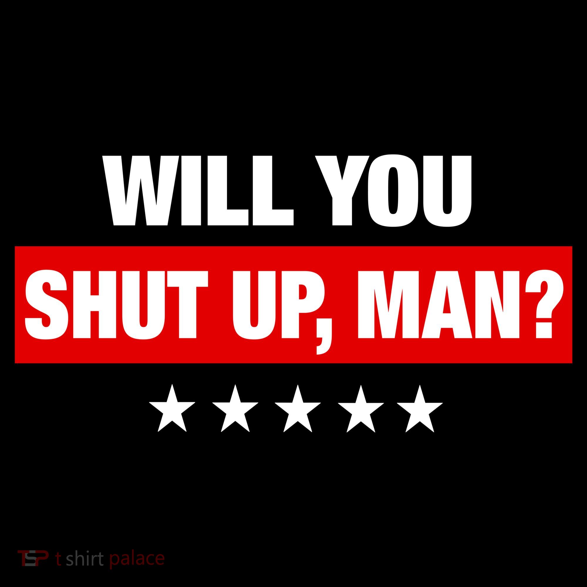 Will You Shut Up Man? Biden Quote Presidential Debate  Women's Tank Top
