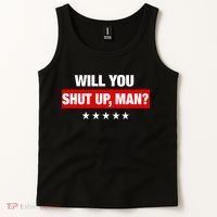 Will You Shut Up Man? Biden Quote Presidential Debate  Tank Top thumb 2