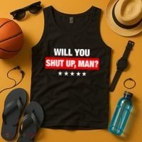 Will You Shut Up Man? Biden Quote Presidential Debate  Tank Top thumb 4