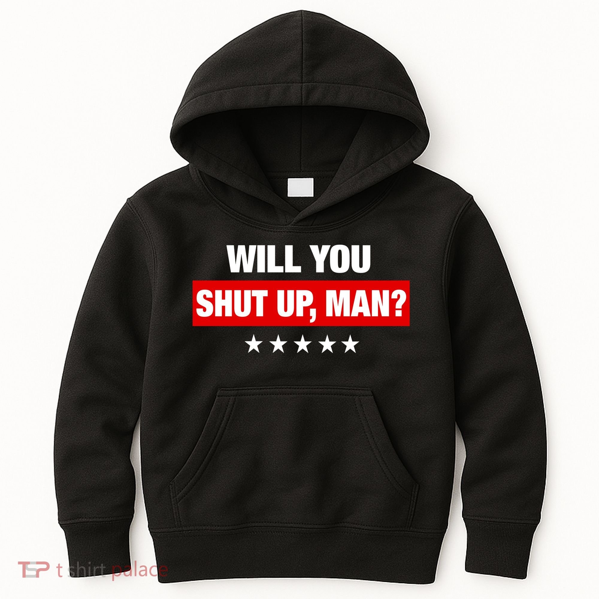 Will You Shut Up Man? Biden Quote Presidential Debate  Kids Hoodie