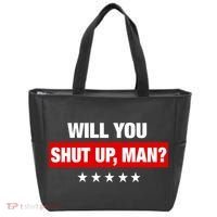 Will You Shut Up Man? Biden Quote Presidential Debate  Tote Bag thumb 0