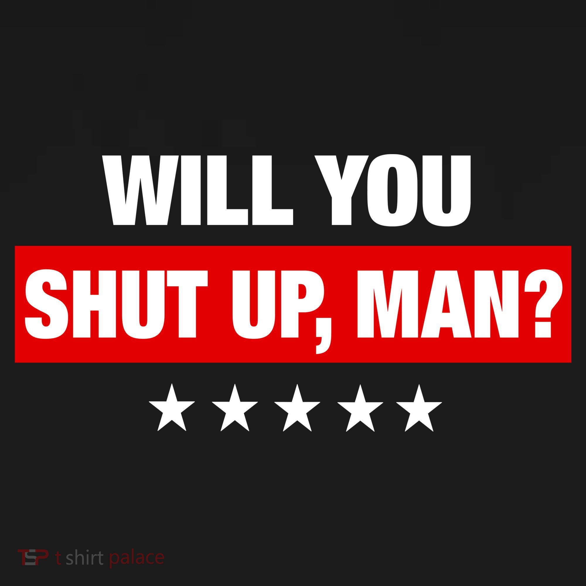 Will You Shut Up Man? Biden Quote Presidential Debate  Tote Bag