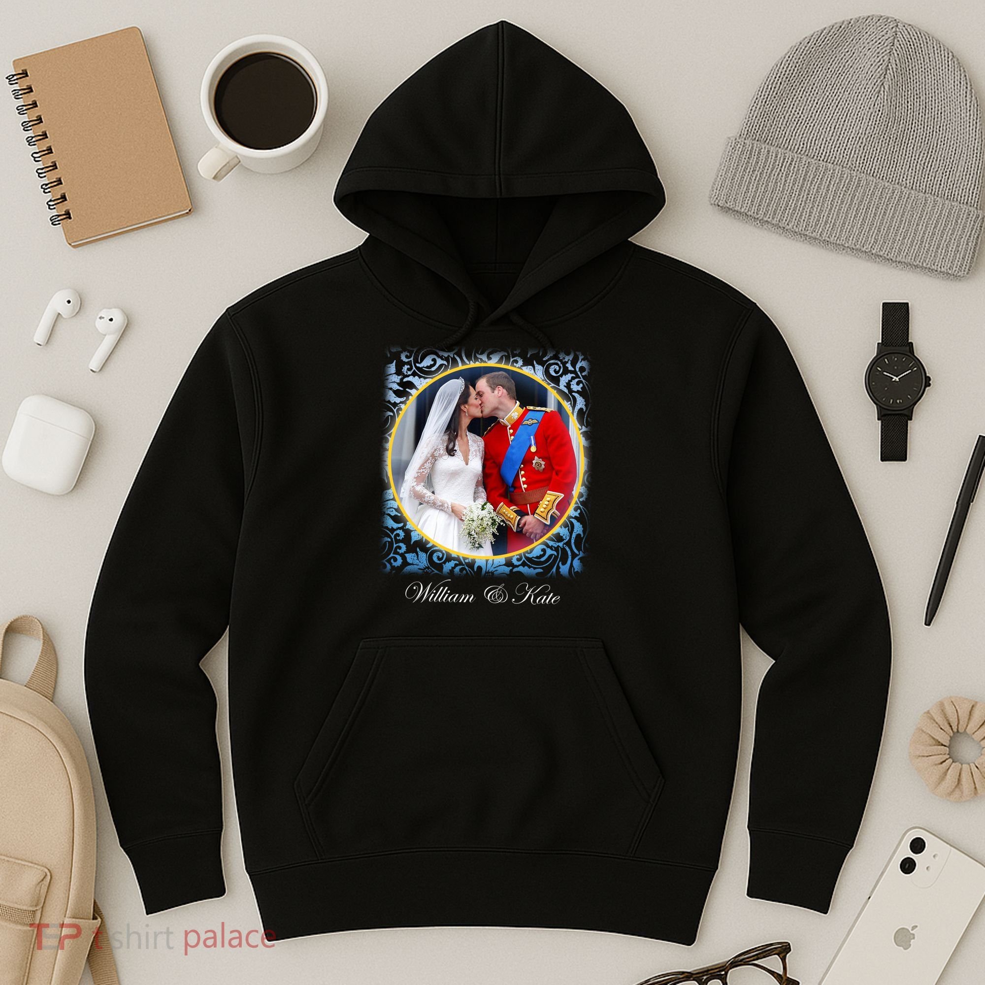 William & Kate Royal Wedding Photo Hoodie