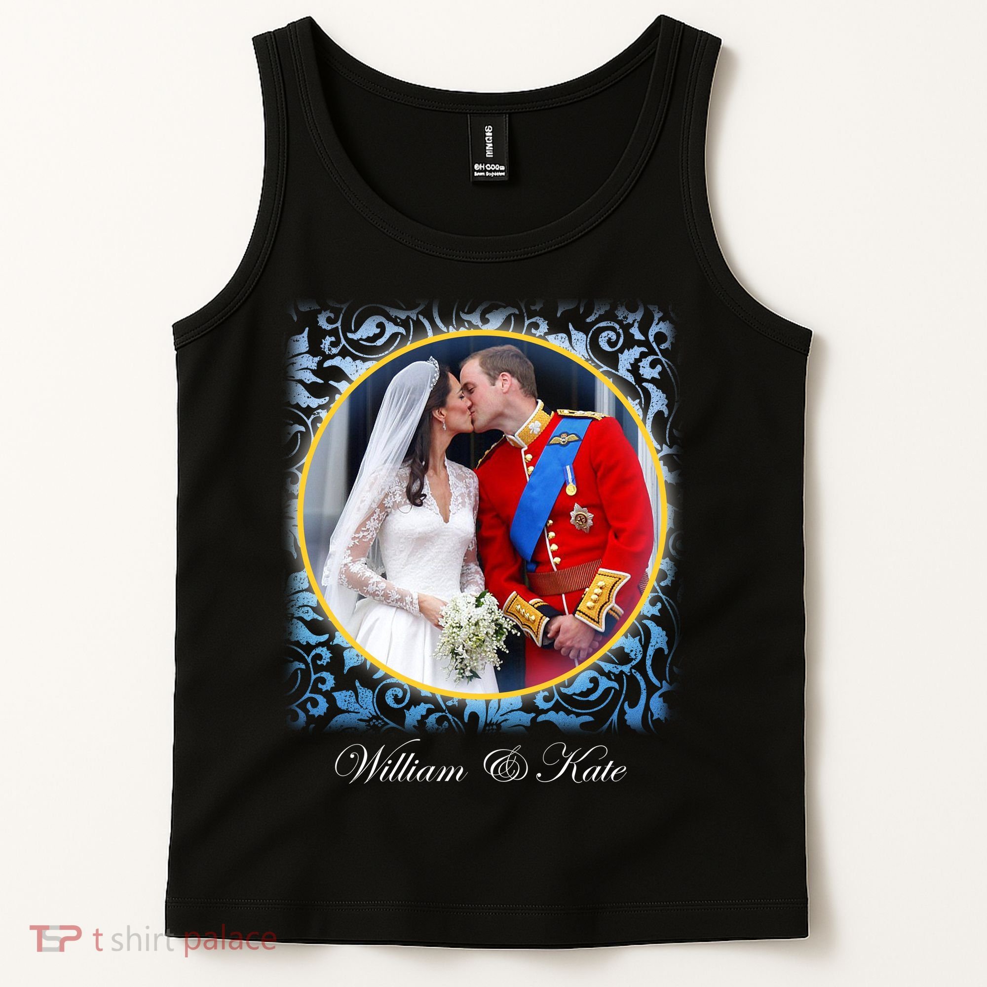 William & Kate Royal Wedding Photo Tank Top