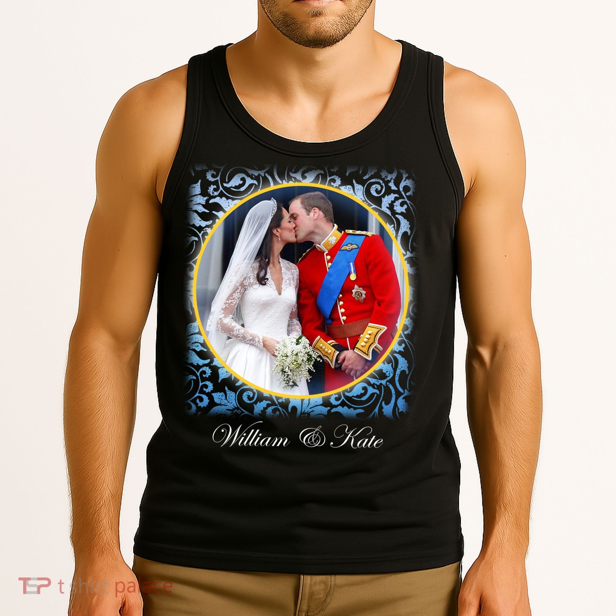 William & Kate Royal Wedding Photo Tank Top
