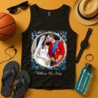 William & Kate Royal Wedding Photo Tank Top thumb 4